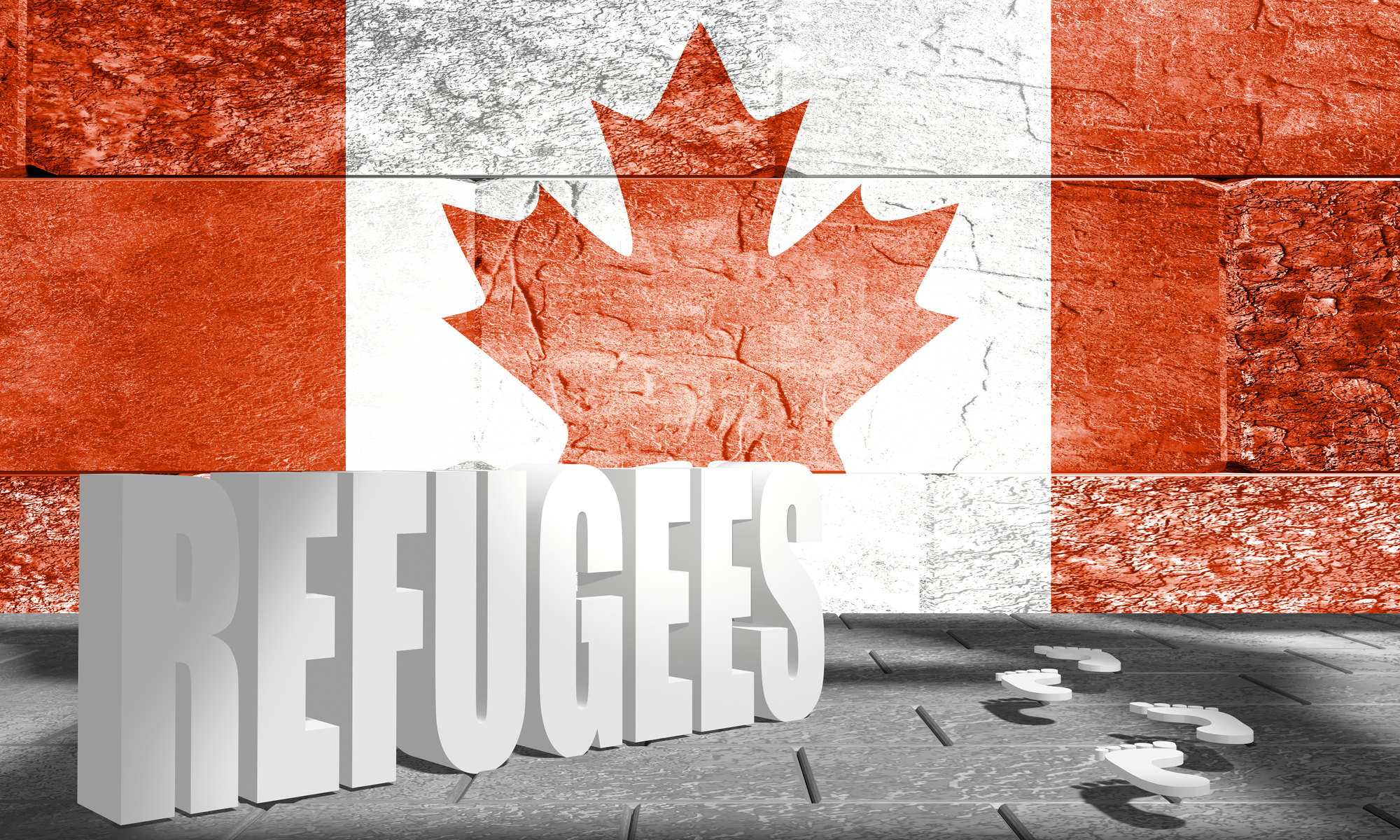 Illegal migration concept